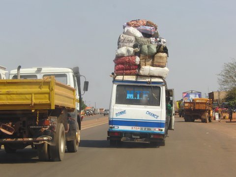 Sur la route